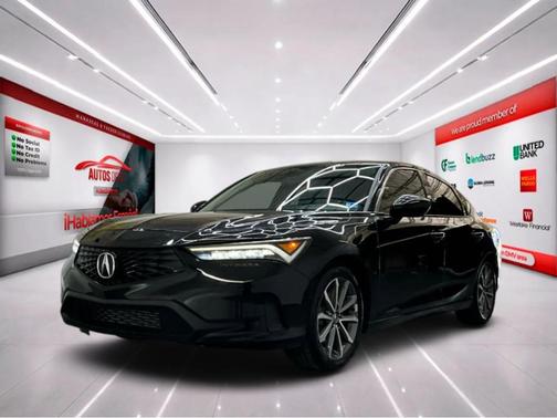 Black 2025 Acura Integra Base
