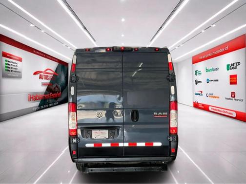 Blue 2019 RAM ProMaster 3500 High Roof