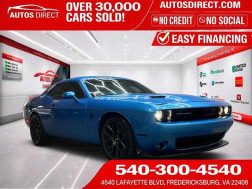 B5 Blue Pearlcoat 2016 Dodge Challenger R/T Scat Pack