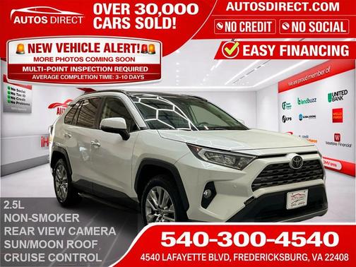 Blizzard Pearl 2020 Toyota RAV4 Limited