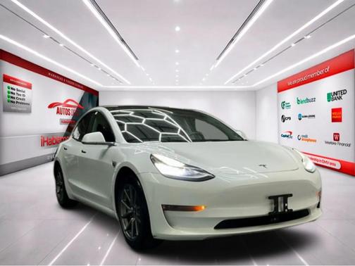 White 2020 Tesla Model 3 Standard