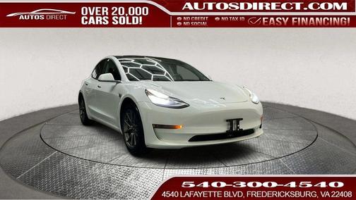 White 2020 Tesla Model 3 Standard