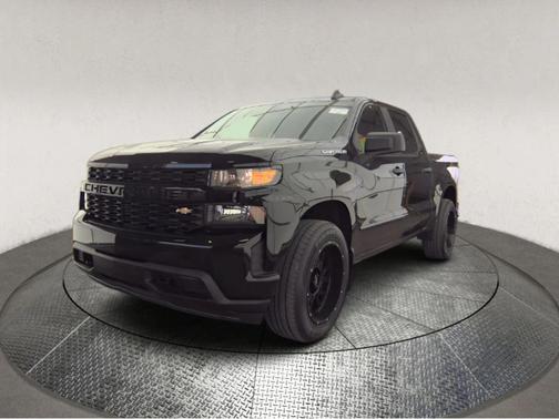 Black 2021 Chevrolet Silverado 1500 Custom