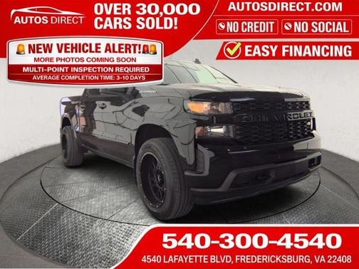 Black 2021 Chevrolet Silverado 1500 Custom