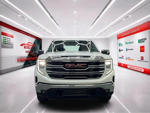 Summit White 2024 GMC Sierra 1500 SLT