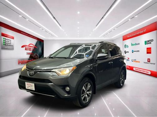 Gray 2018 Toyota RAV4 XLE