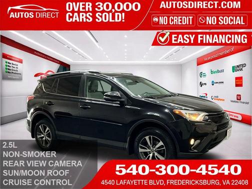 Black 2017 Toyota RAV4 XLE