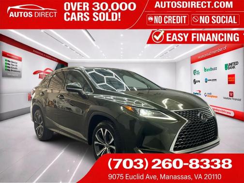 Green Pearl 2021 Lexus RX 350 Base