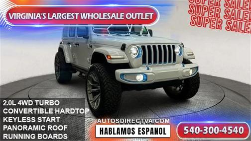 2022 Jeep Wrangler Unlimited 4xe Sahara