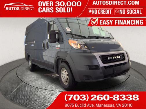 Blue 2020 RAM ProMaster 3500 High Roof