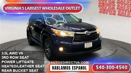 2016 Toyota Highlander XLE