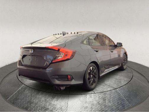 Gray 2018 Honda Civic EX
