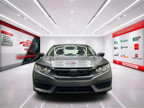 Gray 2018 Honda Civic EX