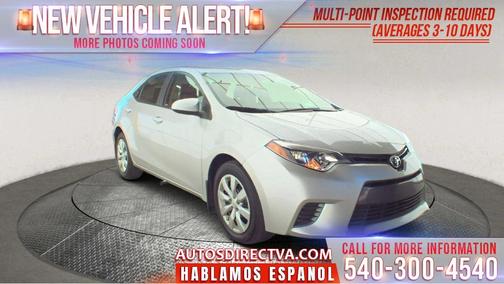 2016 Toyota Corolla LE