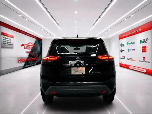 Black 2023 Nissan Rogue SV