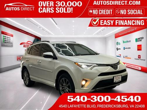 Blizzard Pearl 2018 Toyota RAV4 Platinum