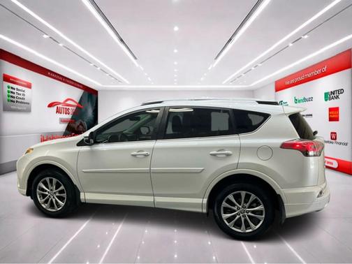 Blizzard Pearl 2018 Toyota RAV4 Platinum
