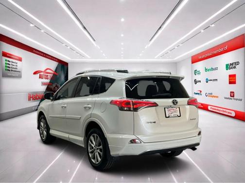 Blizzard Pearl 2018 Toyota RAV4 Platinum