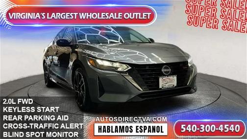 2025 Nissan Sentra SR