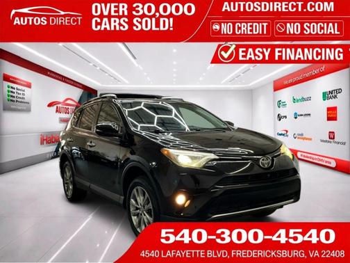 Black 2016 Toyota RAV4 Limited