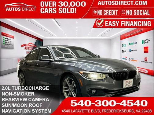 Mineral Gray Metallic 2019 BMW 430 Gran Coupe i