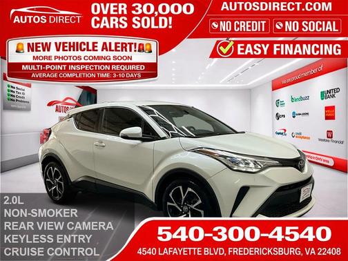 Blizzard Pearl 2021 Toyota C-HR XLE