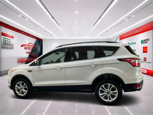 White Platinum 2018 Ford Escape SEL
