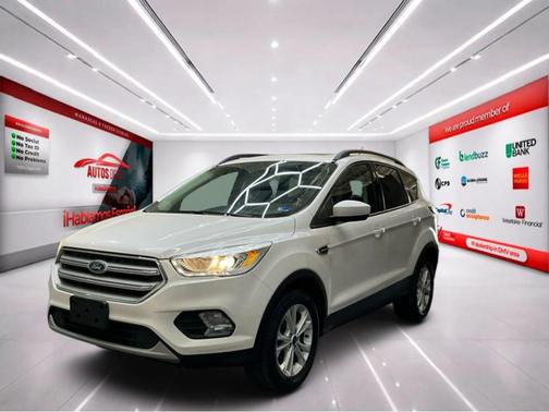 White Platinum 2018 Ford Escape SEL