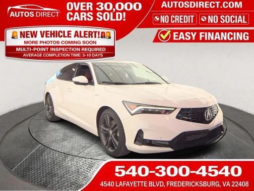 White 2024 Acura Integra A-Spec Technology