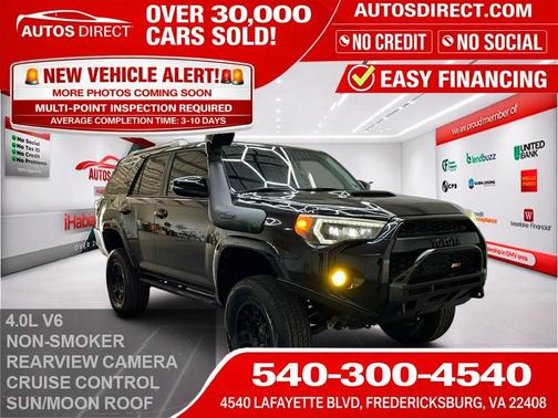 Midnight Black Metallic 2020 Toyota 4Runner Sport