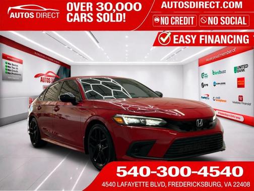 Red 2022 Honda Civic Si Base