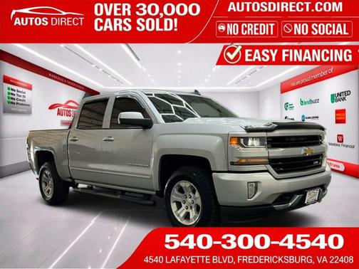 Silver Ice Metallic 2017 Chevrolet Silverado 1500 LT