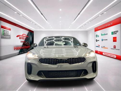 Ceramic Silver 2019 Kia Stinger GT2