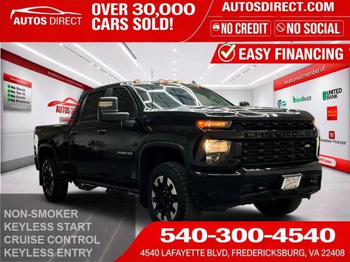 Black 2020 Chevrolet Silverado 2500 Custom