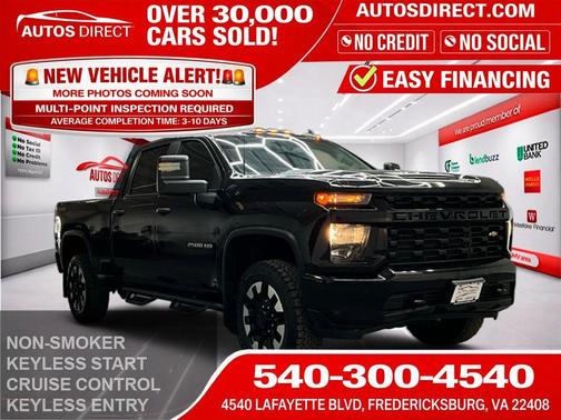 Black 2020 Chevrolet Silverado 2500 Custom