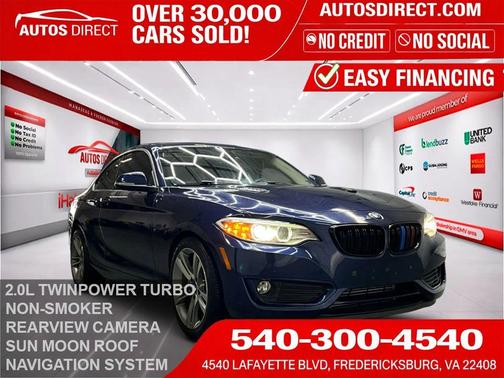 Deep Sea Blue Metallic 2015 BMW 228 i