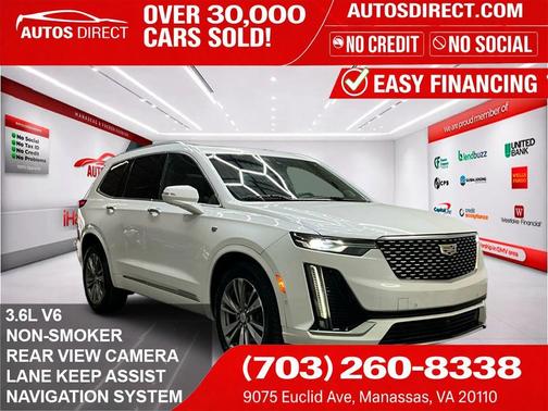 Crystal White Tri-Coat 2020 Cadillac XT6 Premium Luxury AWD