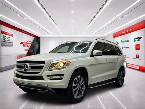 White 2015 Mercedes-Benz GL-Class GL 450 4MATIC