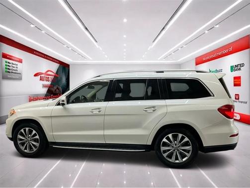 White 2015 Mercedes-Benz GL-Class GL 450 4MATIC