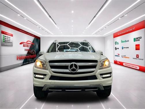 White 2015 Mercedes-Benz GL-Class GL 450 4MATIC