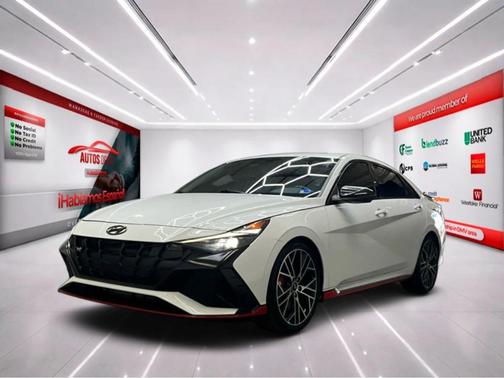 Ceramic White 2022 Hyundai ELANTRA N Base