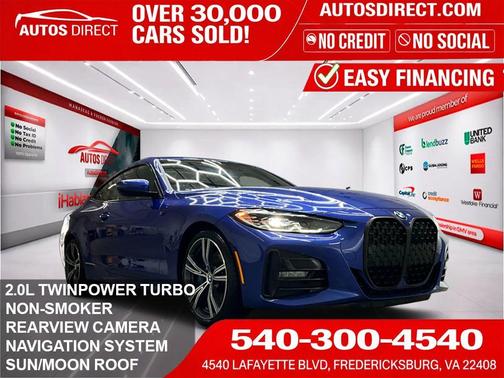 Portimao Blue Metallic 2021 BMW 430 i xDrive