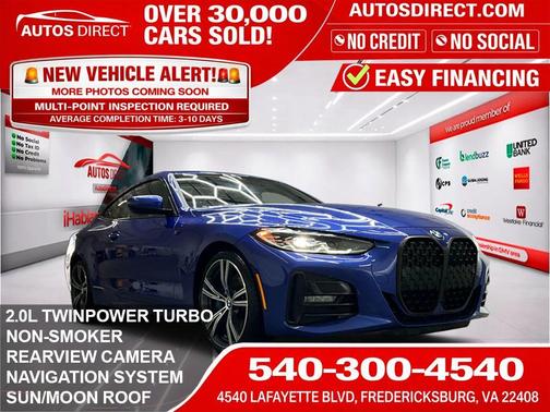 Portimao Blue Metallic 2021 BMW 430 i xDrive