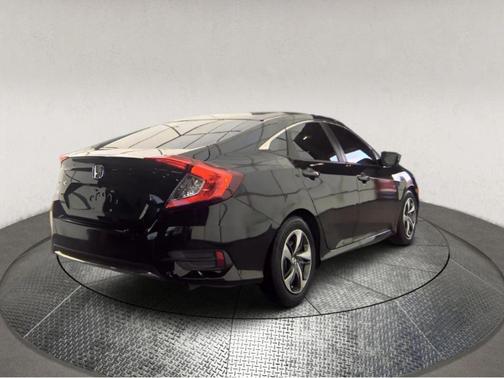 Black 2019 Honda Civic LX