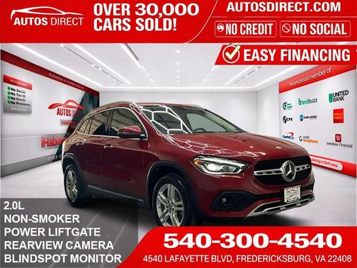 Red 2021 Mercedes-Benz GLA 250 Base 4MATIC