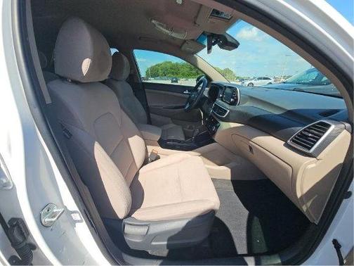Dazzling White 2019 Hyundai TUCSON Sport