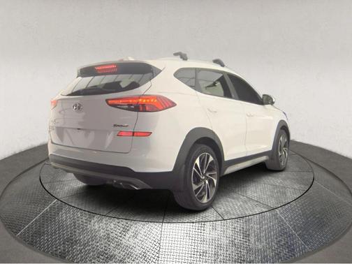 Dazzling White 2019 Hyundai TUCSON Sport