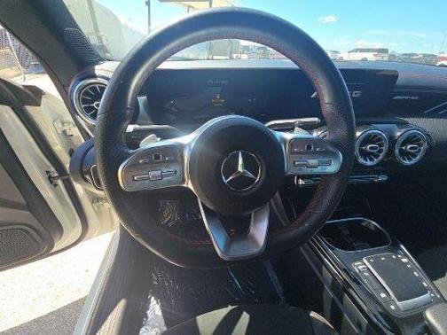 White 2021 Mercedes-Benz AMG CLA 35 Base 4MATIC