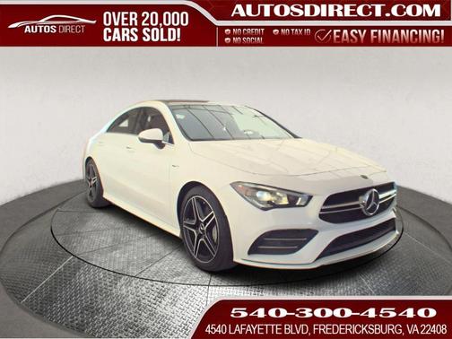 White 2021 Mercedes-Benz AMG CLA 35 Base 4MATIC