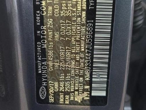 2018 Hyundai TUCSON SEL
